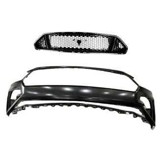 Replacement - 2-Piece (Front Bumper Cover, Grille) (CAPA Certified)