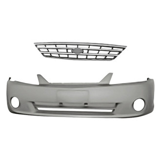 Replacement - 2-Piece (Front Bumper Cover, Grille) (Standard Line)