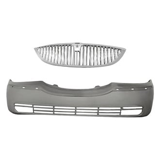 Replacement - 2-Piece (Front Bumper Cover, Grille) (Standard Line)