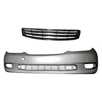 Replacement BNDL-241078 - 2-Piece (Front Bumper Cover, Grille) (Standard Line)