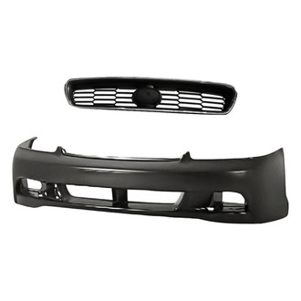 Replacement - 2-Piece (Front Bumper Cover, Grille) (Standard Line)
