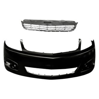 Replacement - 2-Piece (Front Bumper Cover, Grille) (Standard Line)