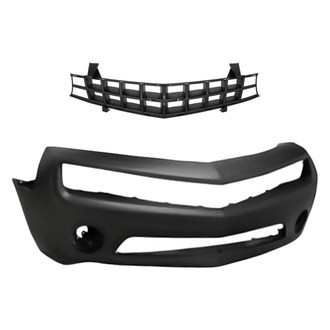 Replacement - 2-Piece (Front Bumper Cover, Grille) (Standard Line)