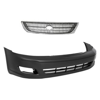 Replacement - 2-Piece (Front Bumper Cover, Grille) (Standard Line)
