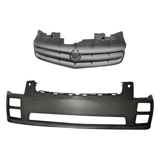 Replacement BNDL-241159 - 2-Piece (Front Bumper Cover, Grille) (Standard Line)