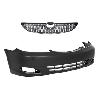 Replacement - 2-Piece (Front Bumper Cover, Grille) (Standard Line)