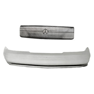 Replacement - 2-Piece (Front Bumper Cover, Grille) (Standard Line)