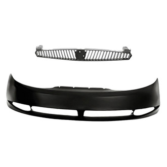 Replacement - 2-Piece (Front Bumper Cover, Grille) (Standard Line)