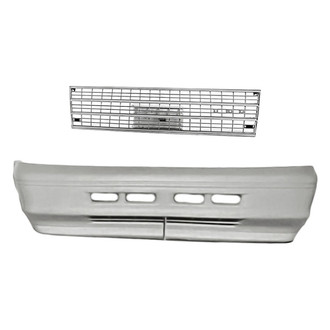 Replacement - 2-Piece (Front Bumper Cover, Grille) (Standard Line)