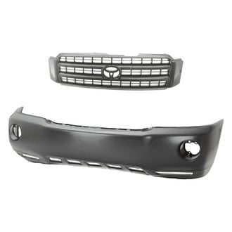 Replacement - 2-Piece (Front Bumper Cover, Grille) (Standard Line)