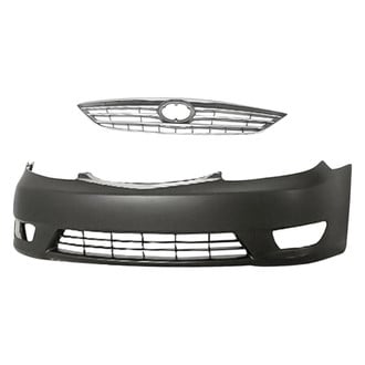 Replacement - 2-Piece (Front Bumper Cover, Grille) (Standard Line)