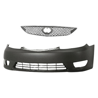 Replacement - 2-Piece (Front Bumper Cover, Grille) (Standard Line)