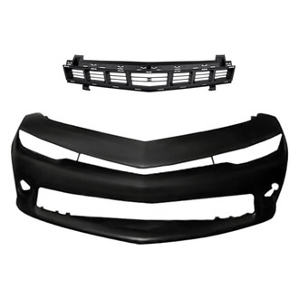 Replacement - 2-Piece (Front Bumper Cover, Grille) (Standard Line)