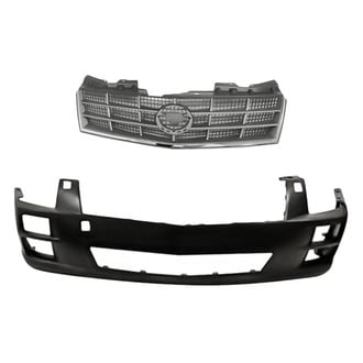 Replacement BNDL-241340 - 2-Piece (Front Bumper Cover, Grille) (Standard Line)