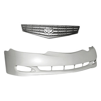 Replacement BNDL-241368 - 2-Piece (Front Bumper Cover, Grille) (Standard Line)