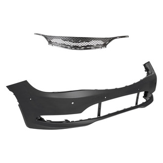 Replacement BNDL-241427 - 2-Piece (Front Bumper Cover, Grille) (Standard Line)