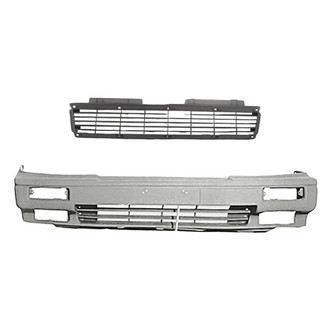 Replacement - 2-Piece (Front Bumper Cover, Grille) (Standard Line)