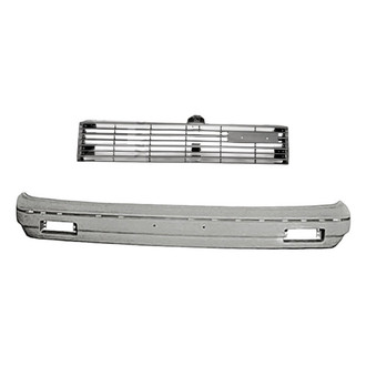 Replacement - 2-Piece (Front Bumper Cover, Grille) (Standard Line)