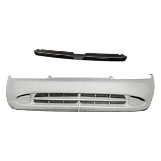 Replacement - 2-Piece (Front Bumper Cover, Grille) (Standard Line)