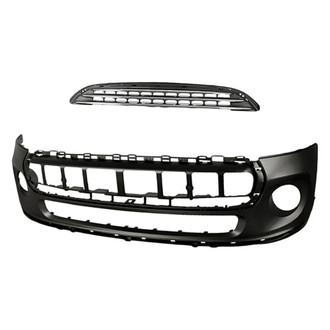 Replacement - 2-Piece (Front Bumper Cover, Grille) (CAPA Certified)