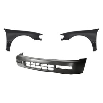 Replacement - 3-Piece (Front Bumper Cover, Driver and Passenger Side Fender) (Standard Line)