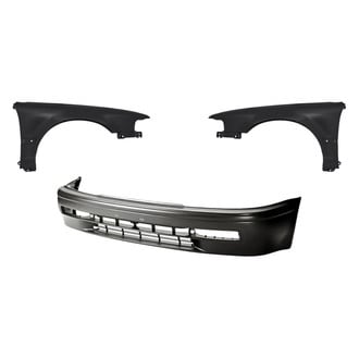 Replacement - 3-Piece (Front Bumper Cover, Driver and Passenger Side Fender) (Standard Line)