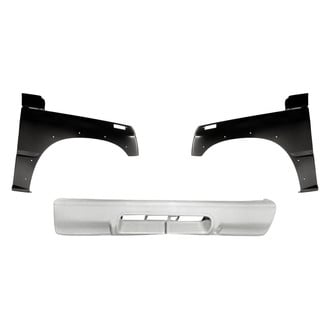 Replacement - 3-Piece (Front Bumper Cover, Driver and Passenger Side Fender) (Standard Line)