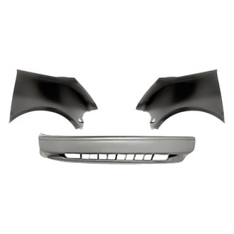 Replacement - 3-Piece (Front Bumper Cover, Driver and Passenger Side Fender) (Standard Line)