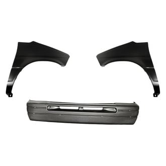 Replacement - 3-Piece (Front Bumper Cover, Driver and Passenger Side Fender) (Standard Line)