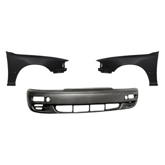 Replacement BNDL-243900 - 3-Piece (Front Bumper Cover, Driver and Passenger Side Fender) (Standard Line)