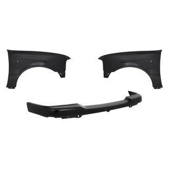 Replacement BNDL-243968 - 3-Piece (Front Bumper Cover, Driver and Passenger Side Fender) (Standard Line)