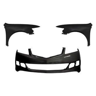 Replacement - 3-Piece (Front Bumper Cover, Driver and Passenger Side Fender) (Standard Line)