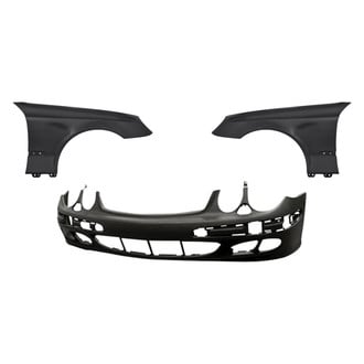 Replacement - 3-Piece (Front Bumper Cover, Driver and Passenger Side Fender) (Standard Line)