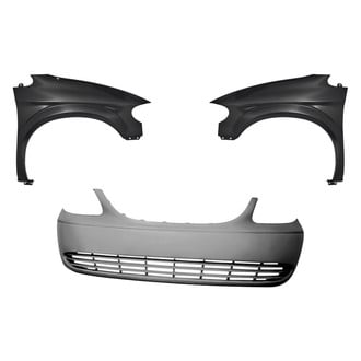Replacement - 3-Piece (Front Bumper Cover, Driver and Passenger Side Fender) (Standard Line)