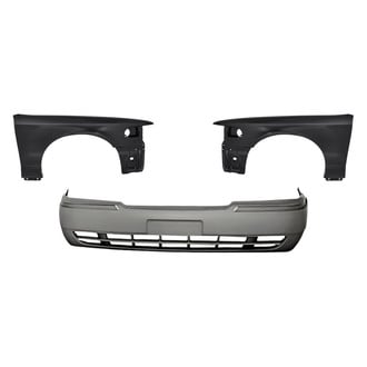 Replacement - 3-Piece (Front Bumper Cover, Driver and Passenger Side Fender) (Standard Line)