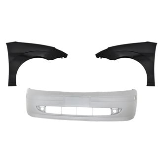 Replacement - 3-Piece (Front Bumper Cover, Driver and Passenger Side Fender) (Standard Line)