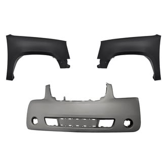 Replacement - 3-Piece (Front Bumper Cover, Driver and Passenger Side Fender)