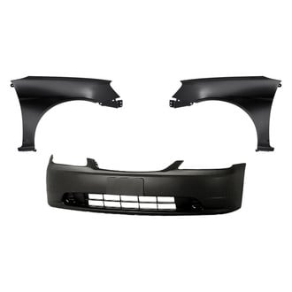Replacement - 3-Piece (Front Bumper Cover, Driver and Passenger Side Fender) (Standard Line)