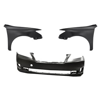 Replacement - 3-Piece (Front Bumper Cover, Driver and Passenger Side Fender) (Standard Line)