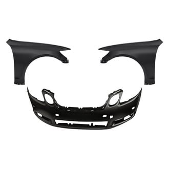 Replacement - 3-Piece (Front Bumper Cover, Driver and Passenger Side Fender)