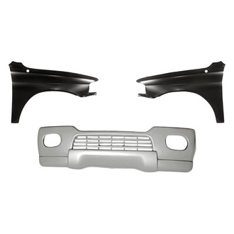 Replacement - 3-Piece (Front Bumper Cover, Driver and Passenger Side Fender) (Standard Line)
