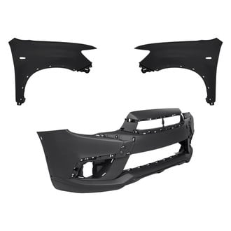 Replacement - 3-Piece (Front Bumper Cover, Driver and Passenger Side Fender) (Standard Line)