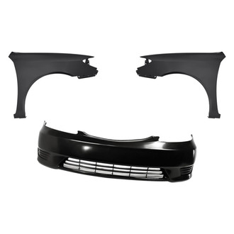 Replacement - 3-Piece (Front Bumper Cover, Driver and Passenger Side Fender)