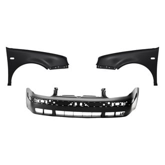 Replacement - 3-Piece (Front Bumper Cover, Driver and Passenger Side Fender) (Standard Line)