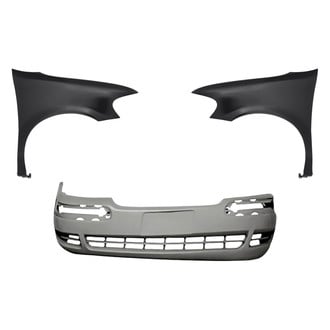 Replacement - 3-Piece (Front Bumper Cover, Driver and Passenger Side Fender) (Standard Line)