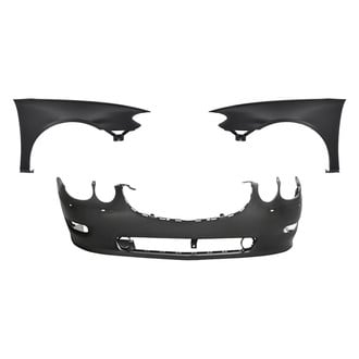 Replacement - 3-Piece (Front Bumper Cover, Driver and Passenger Side Fender) (CAPA Certified)