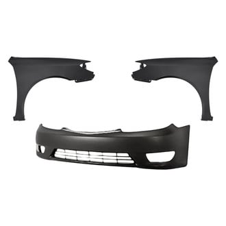 Replacement - 3-Piece (Front Bumper Cover, Driver and Passenger Side Fender) (CAPA Certified)