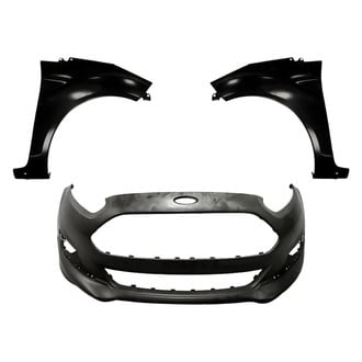 Replacement - 3-Piece (Front Bumper Cover, Driver and Passenger Side Fender) (Standard Line)