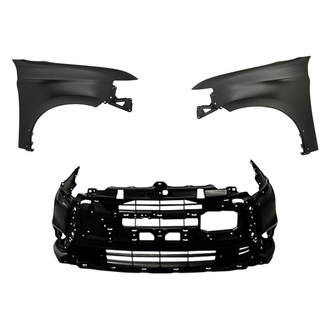Replacement BNDL-247918 - 3-Piece (Front Bumper Cover, Driver and Passenger Side Fender) (Standard Line)
