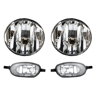 Replacement - 4-Piece Kit (Driver and Passenger Side Fog Lights, Driver and Passenger Side Cornering Lights)